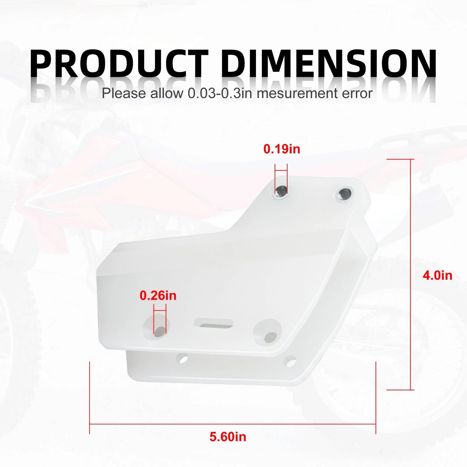 Rear Chain Guide 52146-KPS-900 for Honda CRF150F CRF230F (2003–2019)