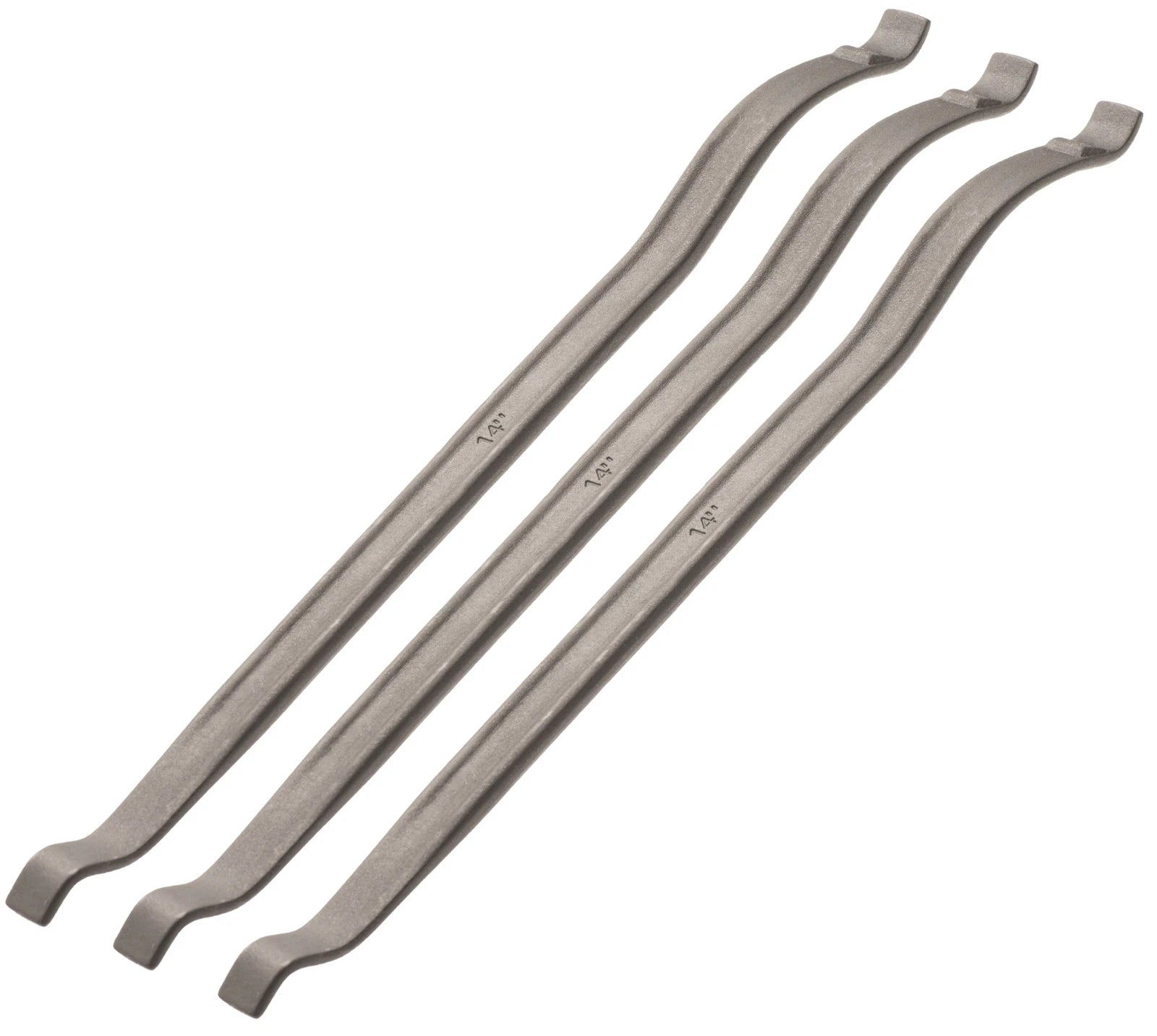 Tire Changing Lever Set of 3 Curved 14" for Dirt Bike Lawn Mower Motorcycle