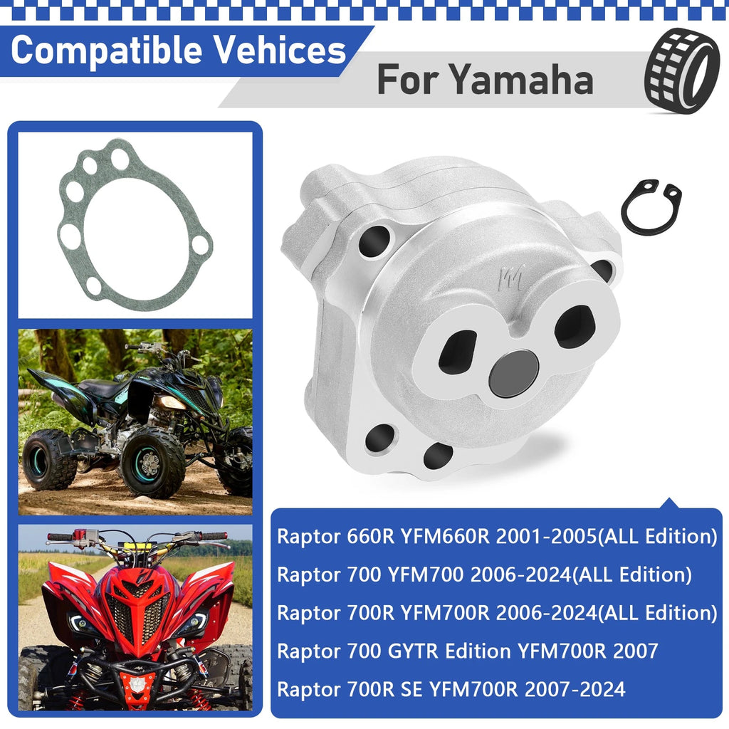 Oil Pump & Gasket 5LP-13300-00-00 for Yamaha Raptor 660R 700 700R (2001–2024)