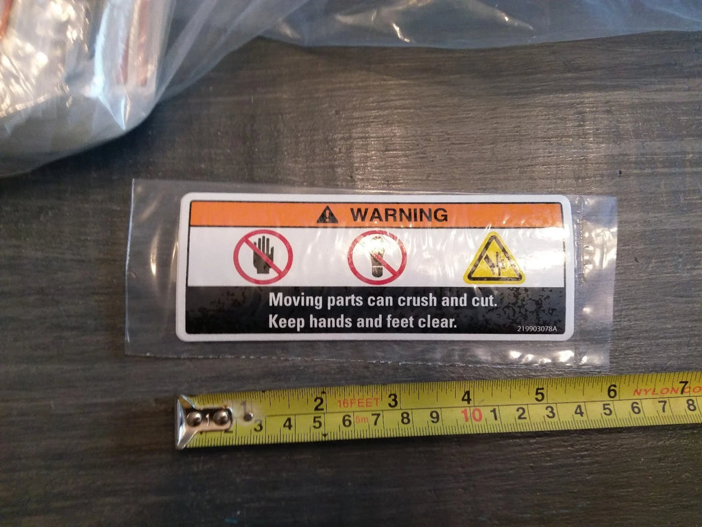 Reverse Waverunner Warning Decals for Seadoo Yamaha Jet Ski