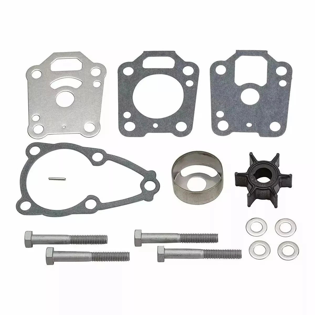 Water Pump Repair Service Kit for Mercury Mariner 4-6 HP (16159A03, 16159A1)