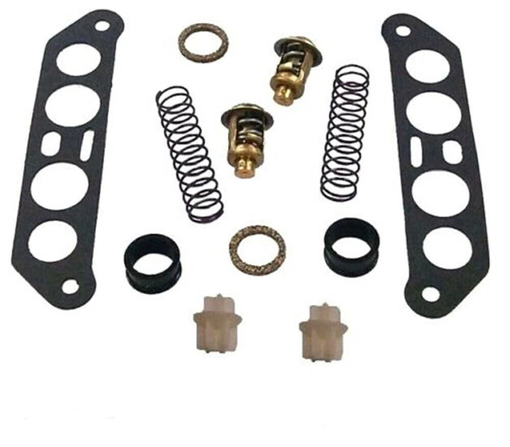Thermostat for Johnson Evinrude 85 88 90 100 115 140 V4 (1985–1995) 18-3673 340975 340976