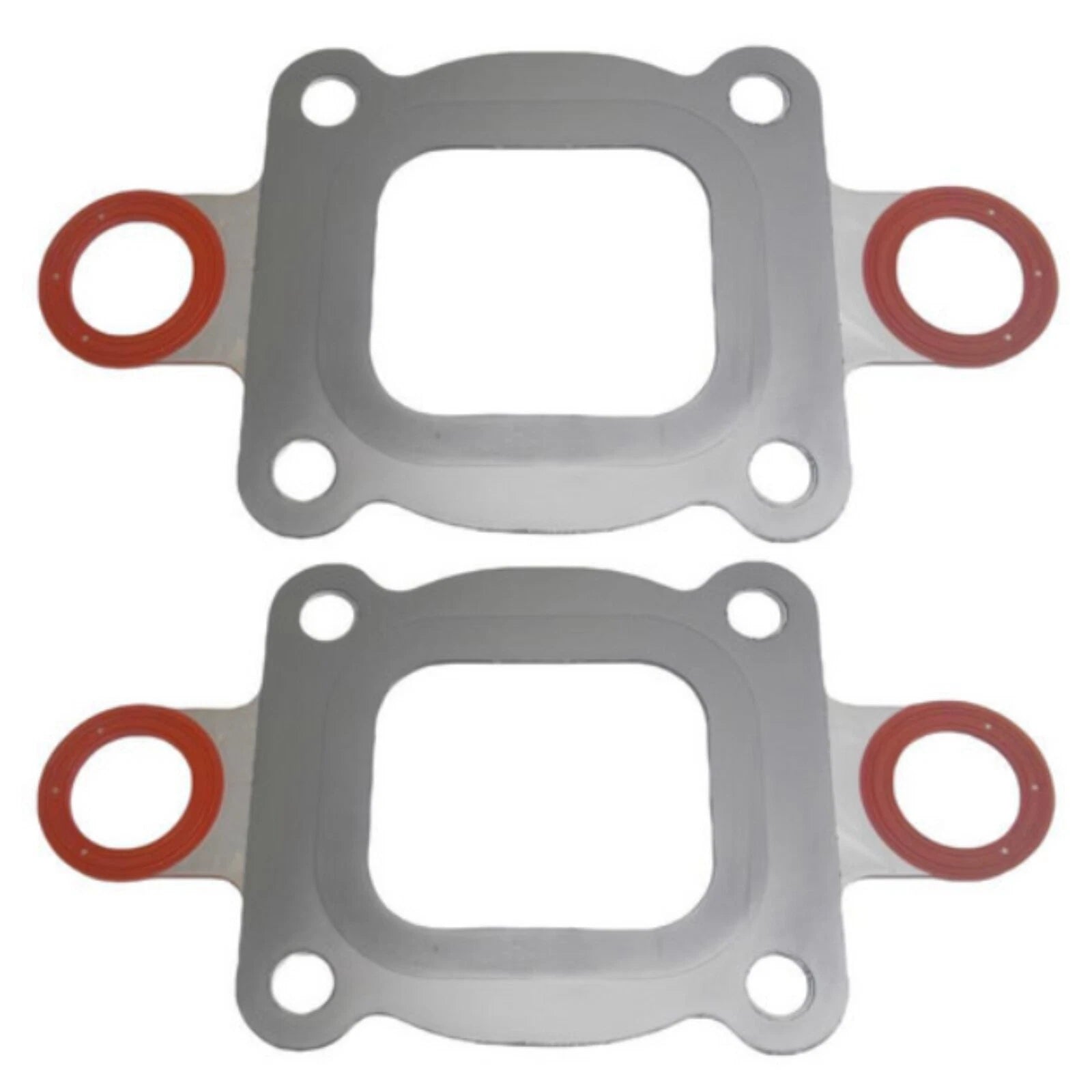 2 Exhaust Elbow Riser Gaskets for MerCruiser 4.3 5.0 5.7 (Full Flow)