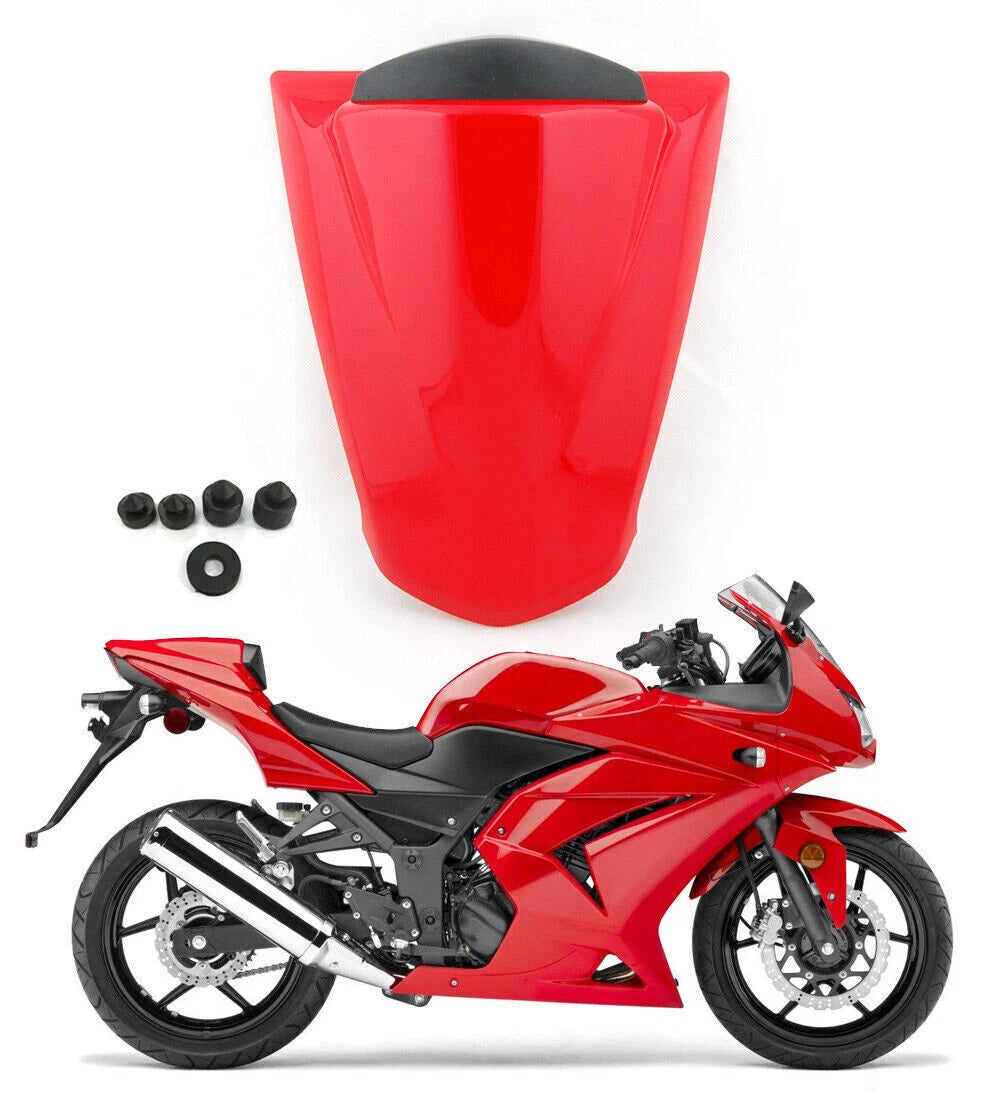 Rear Seat Cover Cowl for Kawasaki Ninja ZX250R ZX250 (2008–2012) Red B1