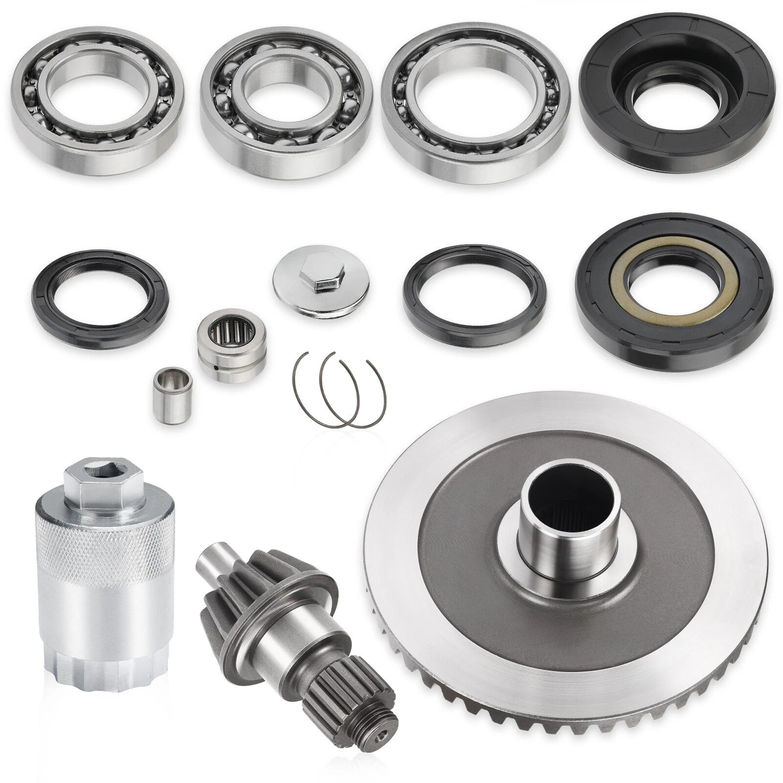 Rear Diff Ring Pinion Gear Bearings for Honda Rancher TRX350FE/FM/TE/TM (2000–2006)