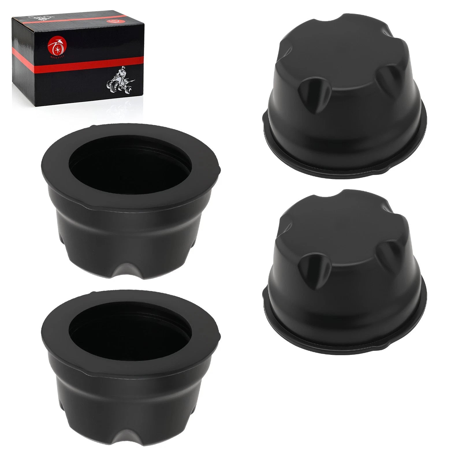 4X Wheel Hub Caps for Suzuki Eiger 400 2x4 4x4 (2002–2007) 54725-09F01