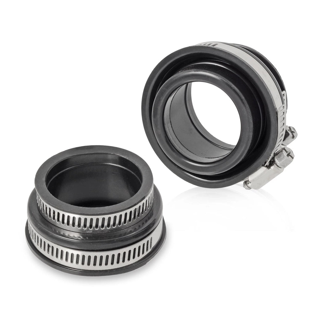 Set of 2 Intake Airbox Seals & Clamps for Honda FourTrax 250 TRX250X (1987–1992) 17252-HC0-000