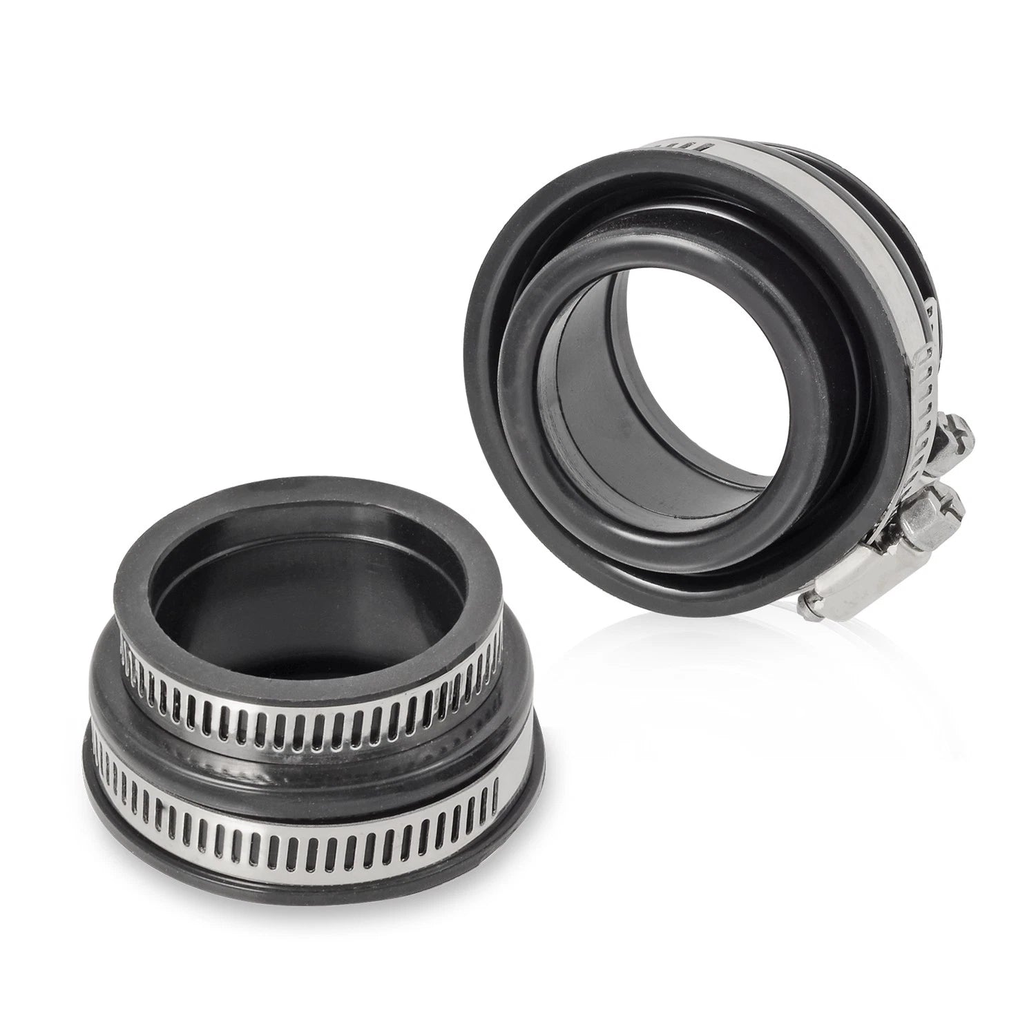 Set of 2 Intake Airbox Seals & Clamps for Honda FourTrax 250 TRX250X (1987–1992) 17252-HC0-000