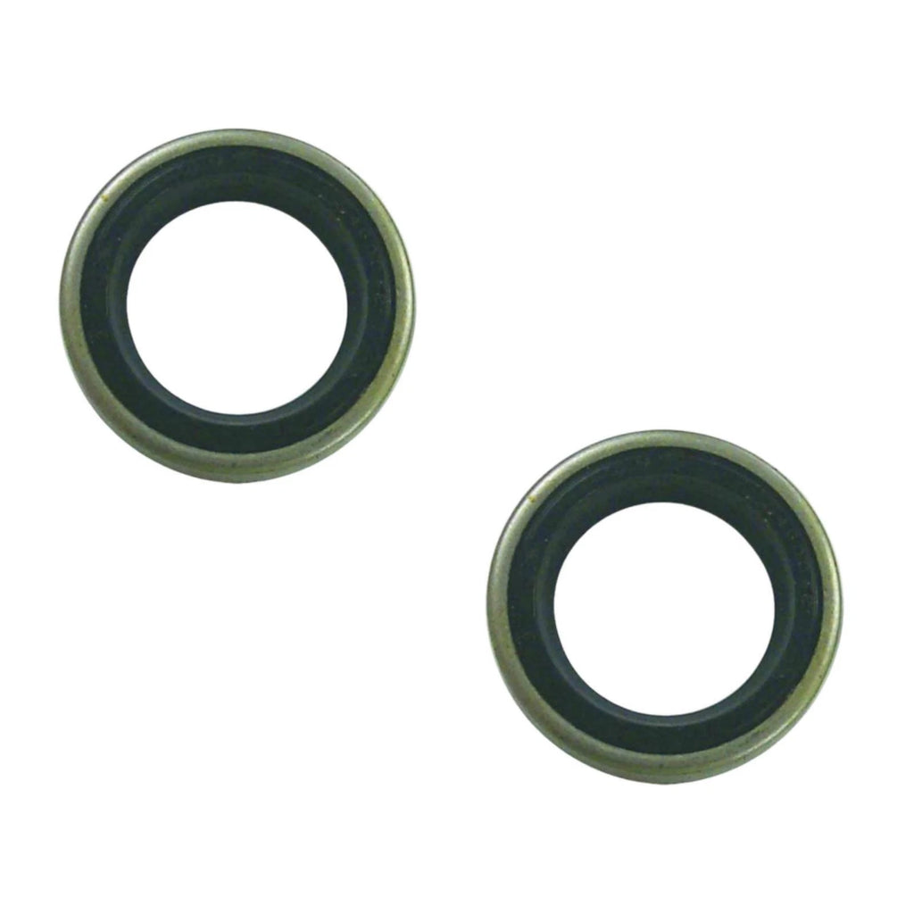 Set of 2 Water Pump Base Oil Seals for Mercury Marine Mercruiser (26-94038)