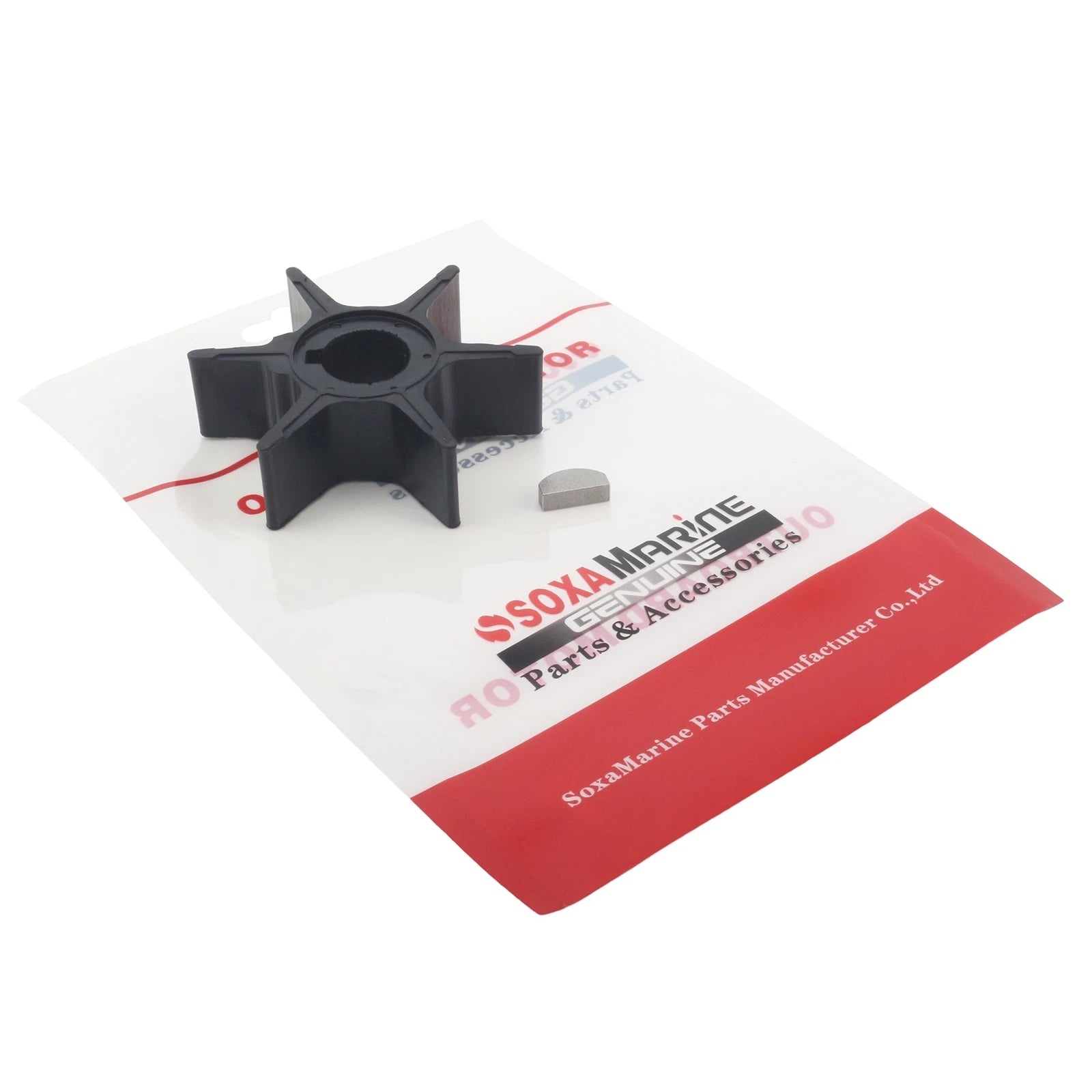 Impeller & Key for Suzuki Marine DT35 DT40 DT50 DT55 DT60 DT65 (17461-94700, 17461-94701)