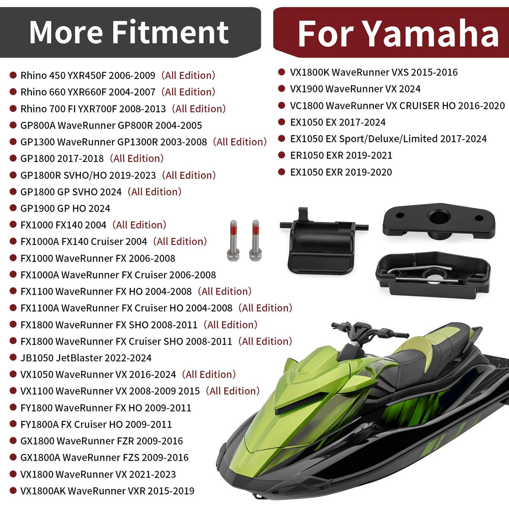 Seat Lock Assembly for Yamaha VX1050 VX1100 VX1800 VC1800 VX1900 VXR VXS (2005–2023)