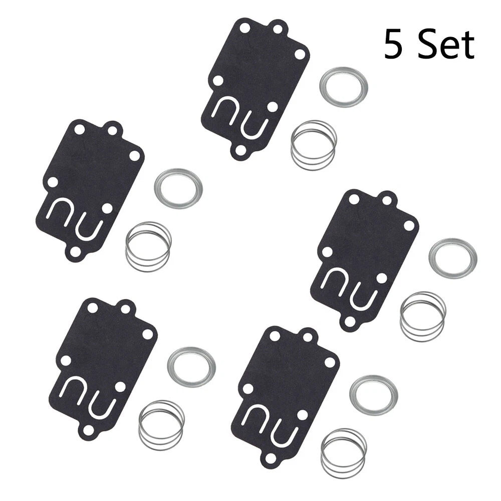 Set of 5 Carburetor Diaphragm Rebuild Kit for B&S (270026, 272538, 272538S, 272637, 5021)