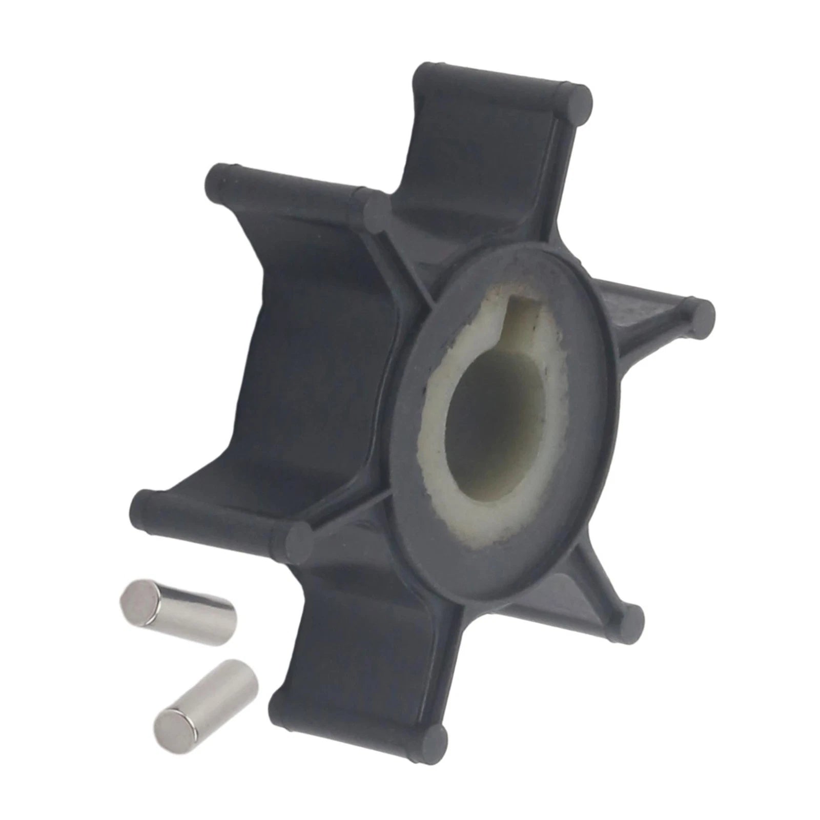 Water Pump Impeller w/ Pin for Yamaha Outboard (646-44352-01-00)