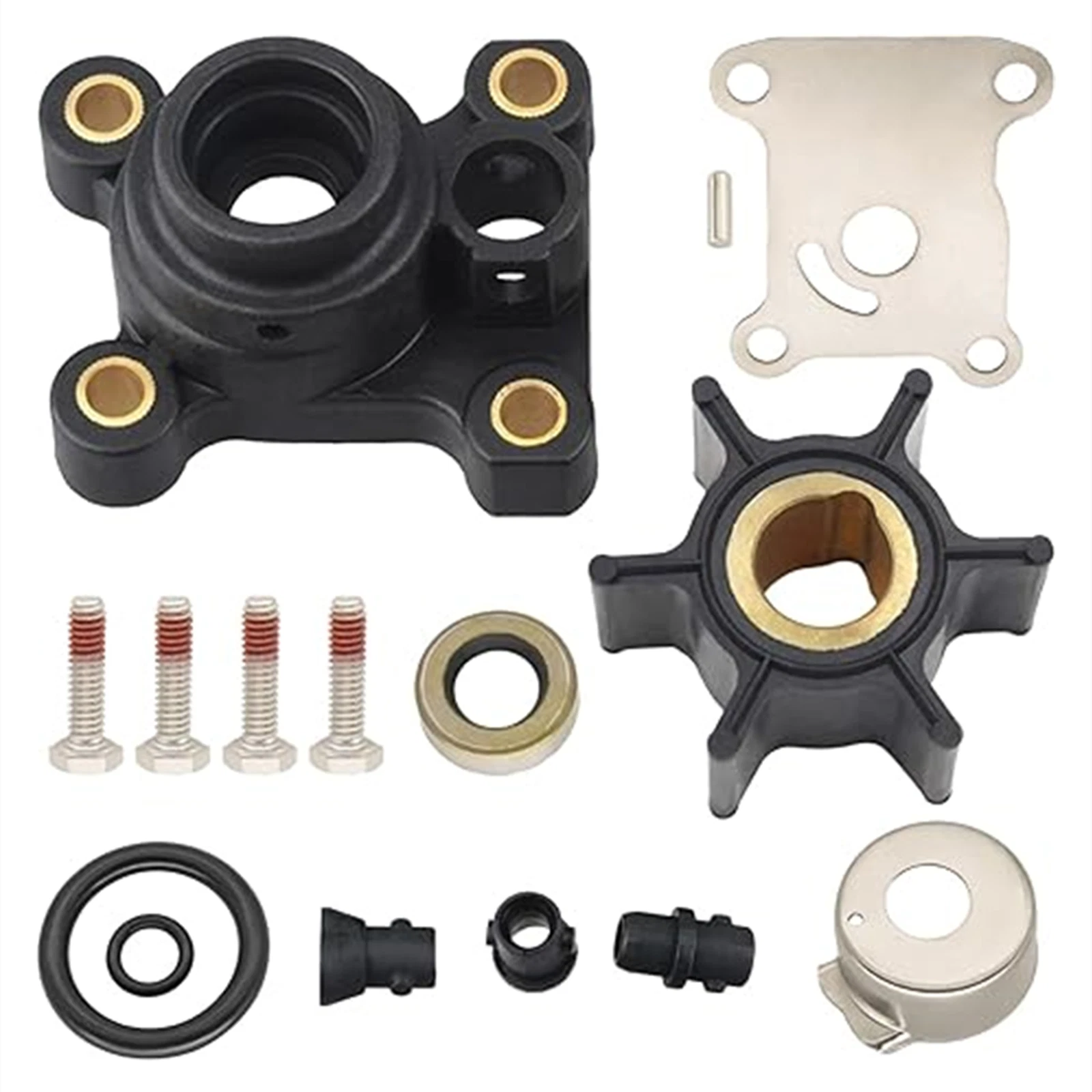 Impeller Water Pump Repair Kit for Johnson/Evinrude 9.9HP & 15HP (394711)