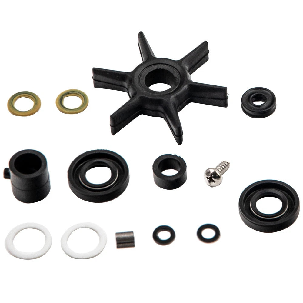 Water Pump Impeller Kit for Mercury Mariner 6 8 9.9 15 HP (2 & 4 Stroke) 46-42089A5
