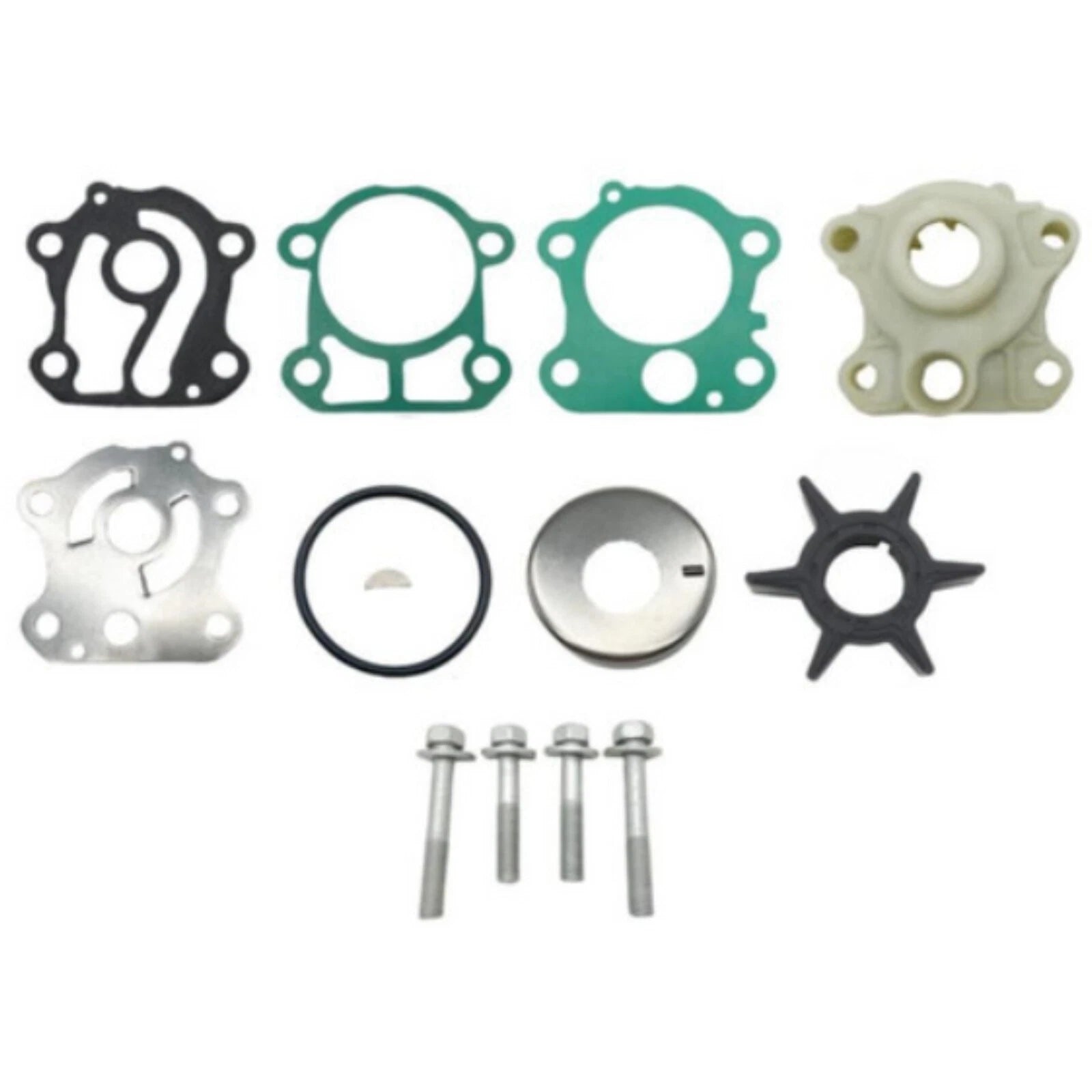 Water Pump Repair Kit with Housing for Yamaha Outboard (692-W0078-A0-00, 18-3371)