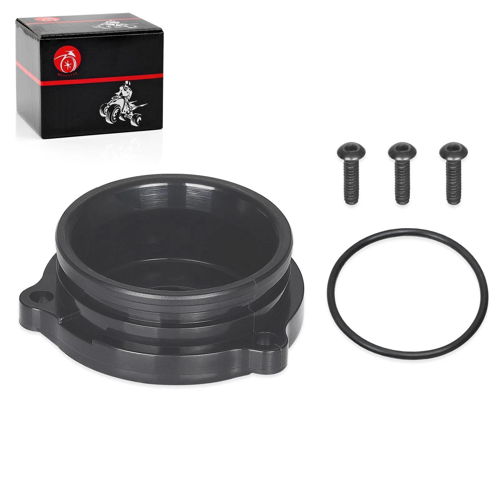 Front Wheel Hubcap & Bolt & O-Ring Kit for Polaris Big Boss 400L 6x6 (1996–1997)