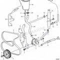 Power Steering Pump 3887373 for Volvo Penta 3.0L V6 & V8 (Marine)