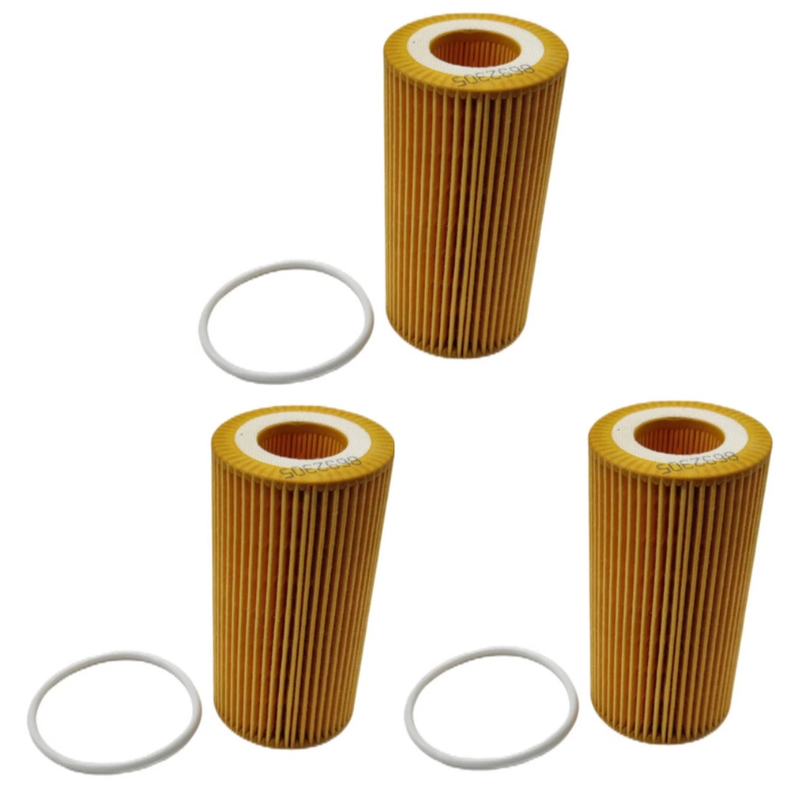 3X Oil Filter for Volvo C30 C70 II S40 S60 I V50 V60 XC60 XC70 (2006–2016) 1421704 8692305