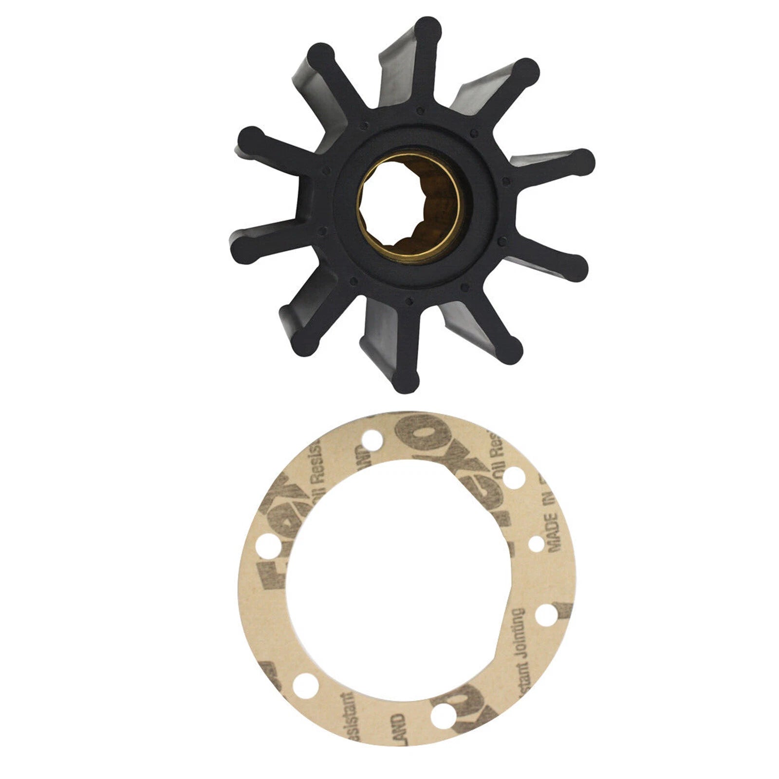 Flexible Impeller Kit for Jabsco Inboard Engine (22120-0001, 18777-0001, 500104)