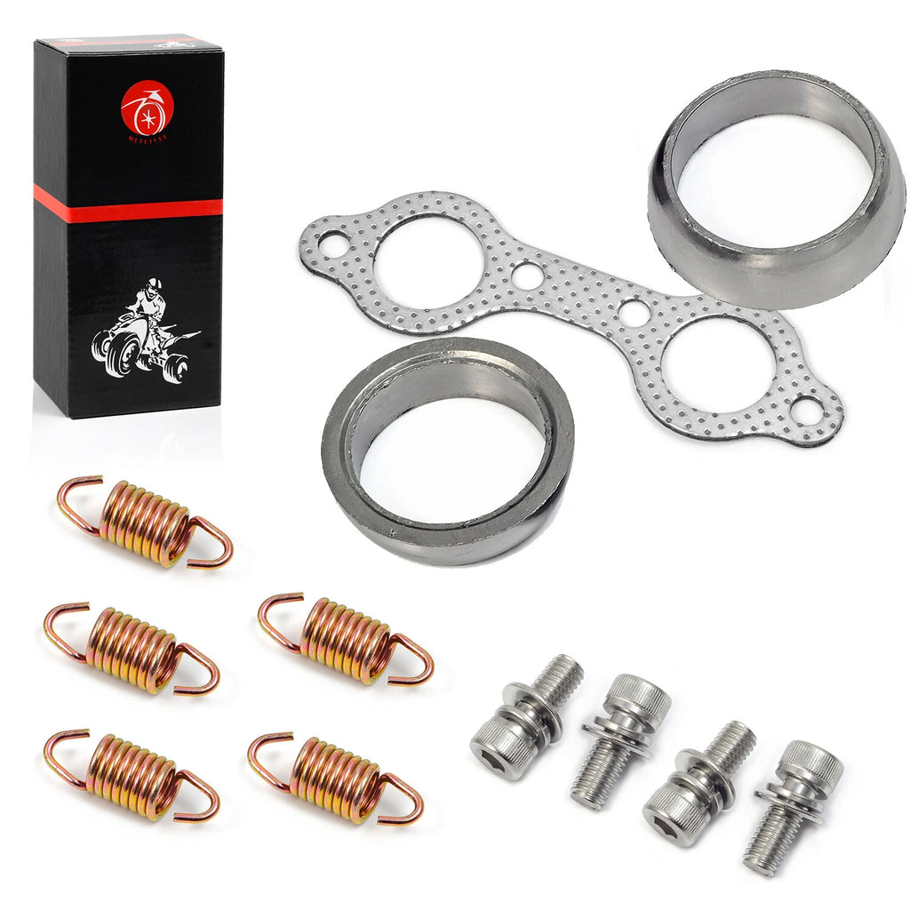 Exhaust Muffler Gasket Seal Spring Rebuild Kit for Polaris Sportsman (600–800)