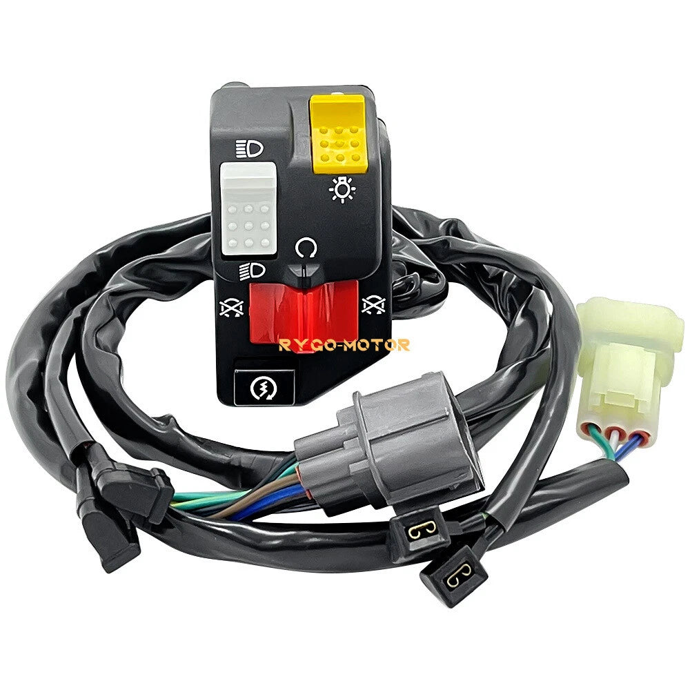 Left Handlebar Start Stop Kill Switch for Honda Rancher 420 TRX420FM (2014–2021)