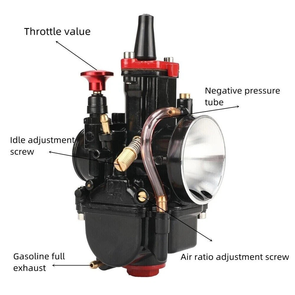 34mm Carburetor Power Jet for PWK34 250-350cc ATV Quad Dirt Bike