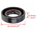 2X Axle Seals for Husqvarna YTA24V48 (2014–2014)