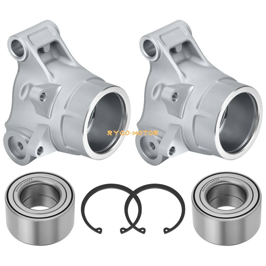 2 Rear Wheel Bearing Carrier & Bearings Kits for Polaris Sportsman 500 (2007–2013)