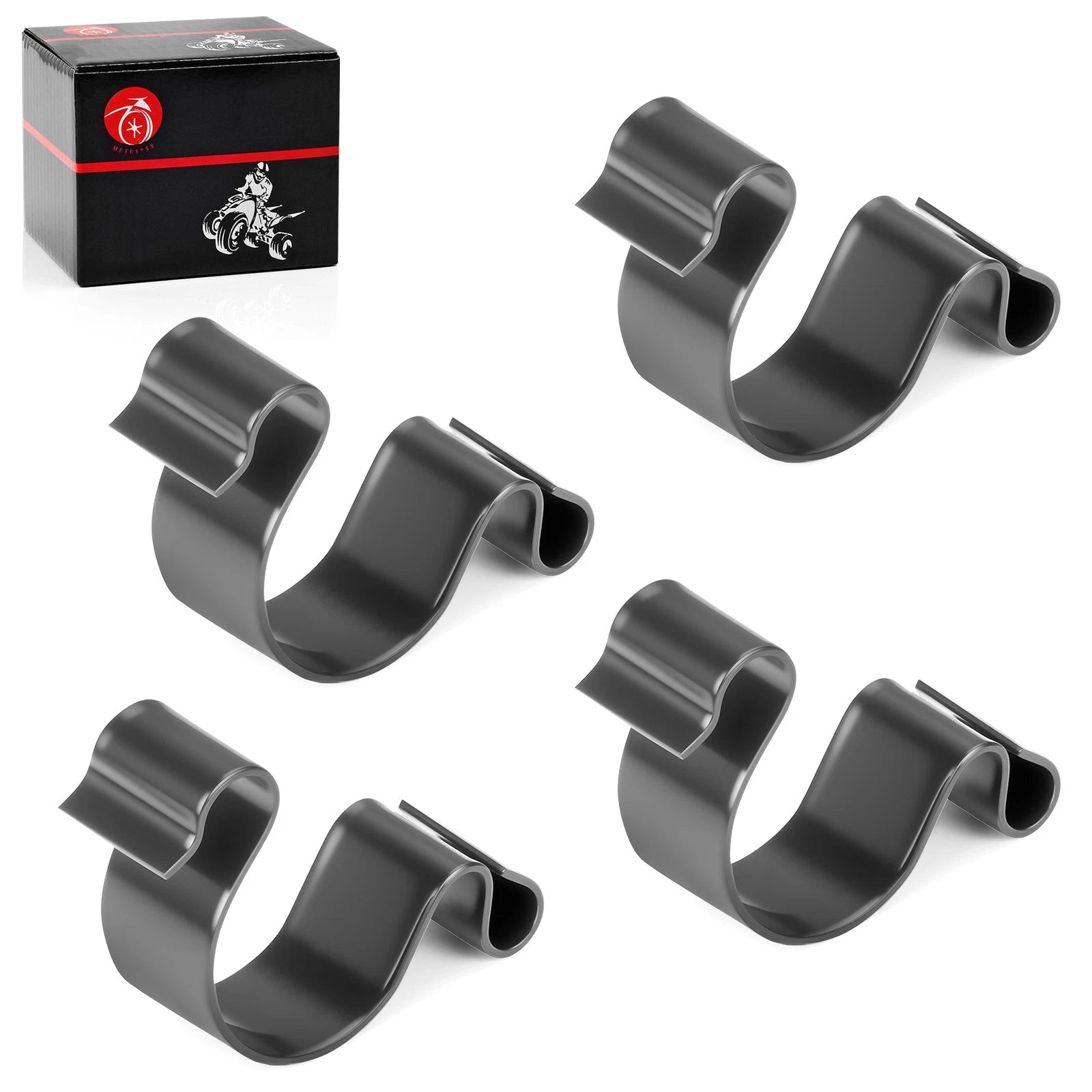 Set of 4 Air Box Lid Cover Clips for Polaris Sportsman 400 4X4 (2001–2014) 5242044