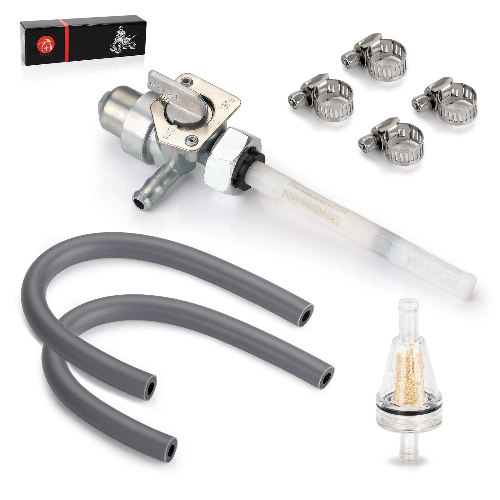 Fuel Valve Petcock 8mm for Honda ATC250SX, ATC250ES (1985–1987)