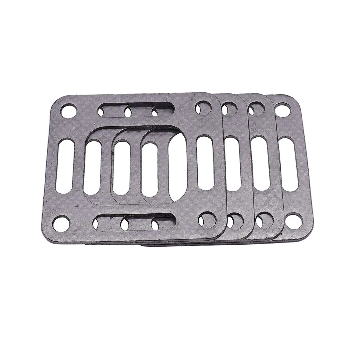 Set of 4 Exhaust Center Riser Elbow Manifold Gaskets for Mercruiser 4.3 5.0 5.7 350