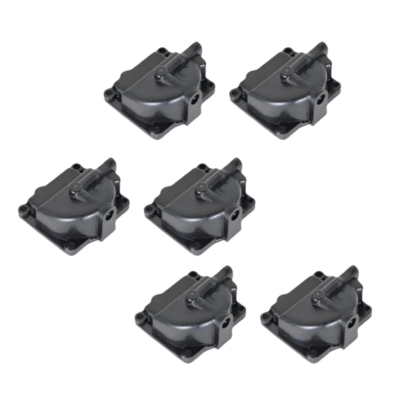 Set of 6 Carburetor Bowls for Johnson Evinrude 80 115 150 HP (1995–2006)