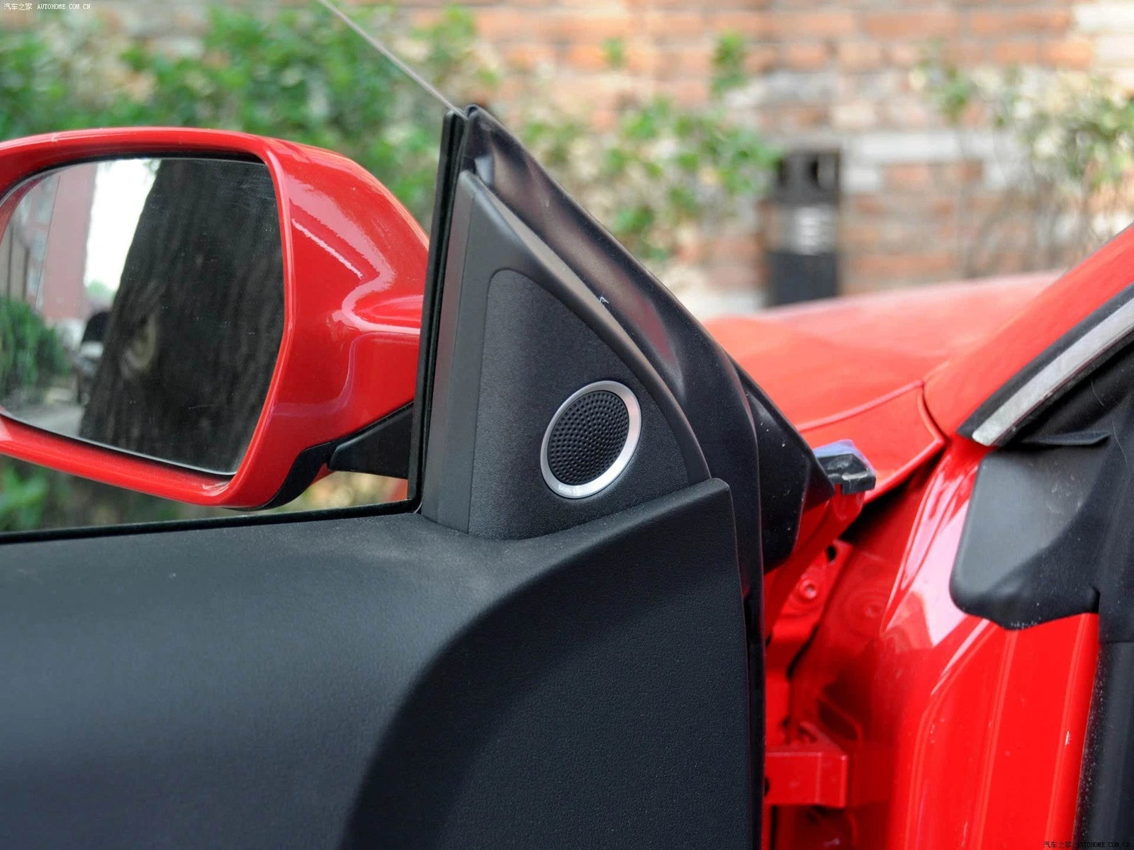 Gloss Black Mirror Cover Cap for Audi A5/S5 8T (2011–2016) w/o Lane Assist