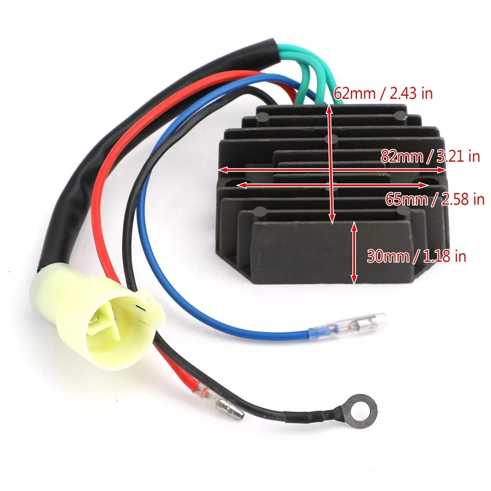 Regulator Rectifier for Mercury 75-90 HP 4 Stroke (2000–2005) 804278A12 804278T11
