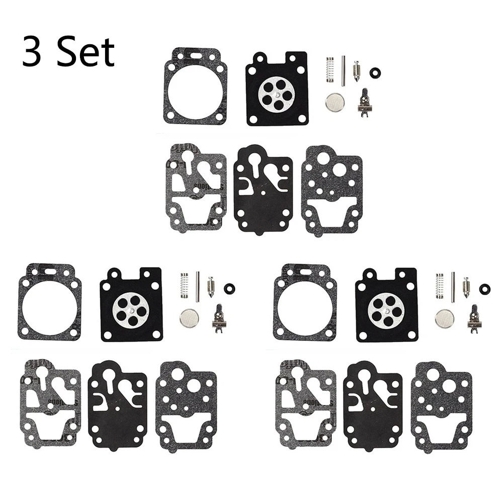 Set of 3 Carburetor Repair Kit for Homelite Blower Trimmer (K10-WYC)