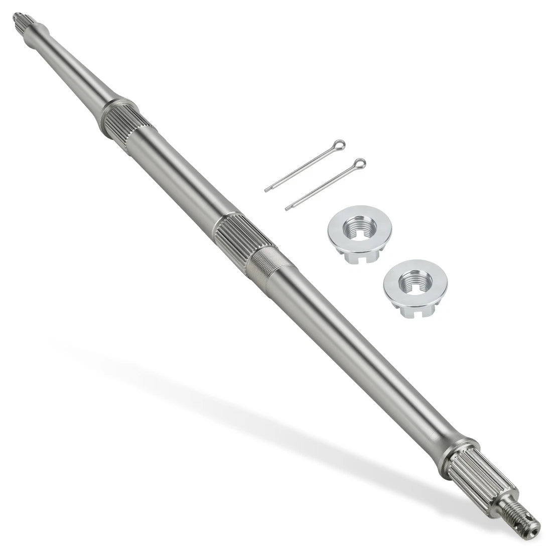 Rear Axle Shaft with Nuts Pins Kit for Yamaha YFZ350 Banshee 350 (1987–2006)