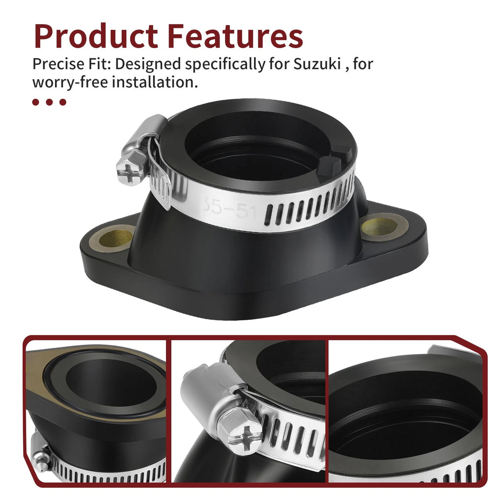Carburetor Intake Manifold Boot for Suzuki Eiger 400 (2002–2007)