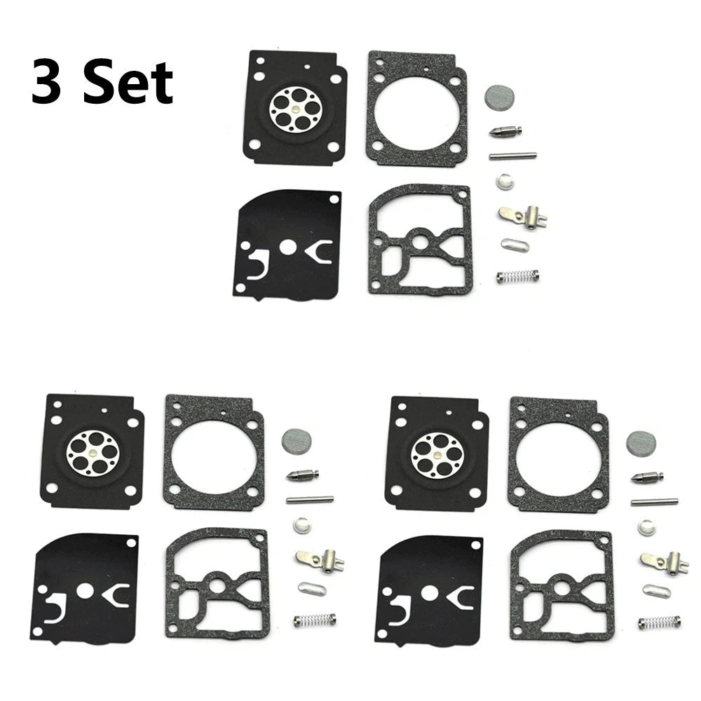 3X Carburetor Rebuild Kit for Stihl FS45 FS46 FS55 HL45 (Z010-001-K009 RB-274)