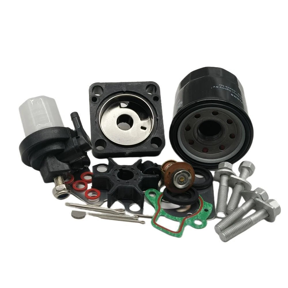 Maintenance Service Kit for Yamaha Outboard 9.9HP 15HP F9.9C F15A (w/ Thermostat)