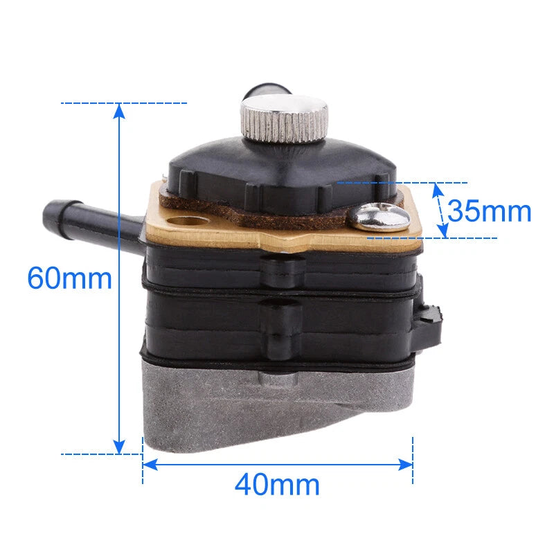 Fuel Pump with Gasket for Johnson Evinrude OMC (6HP 8HP 9.9HP 15HP)