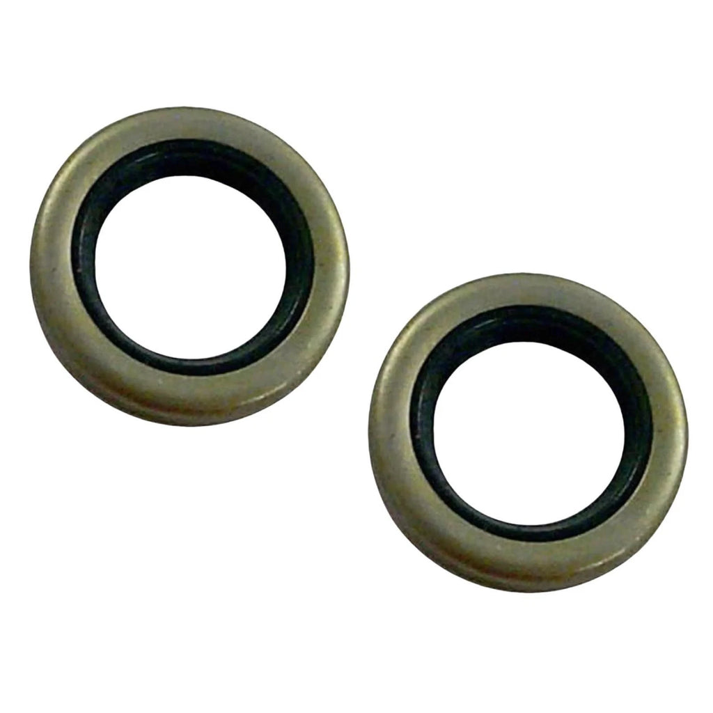 Set of 2 Lower Oil Seals for Johnson Evinrude OMC 329923 (4 6 8 Cylinder)
