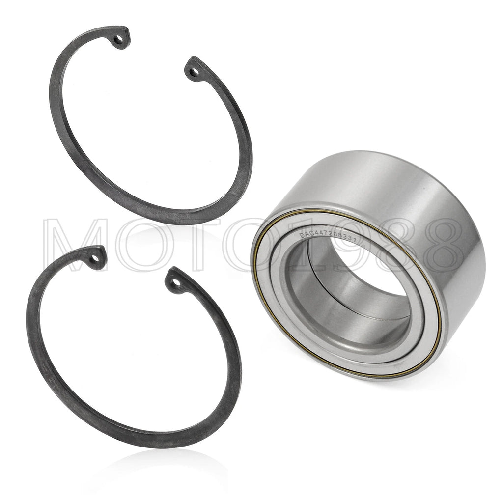 Front & Rear Wheel Bearings & Ring Clip for Polaris RZR 900 1000 (2011–2020)