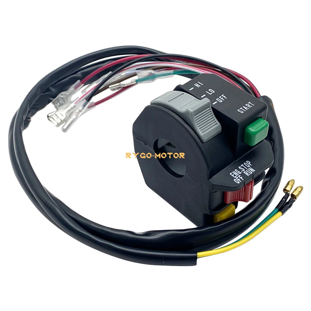 Handlebar Start Stop Kill Switch Headlight for Polaris Scrambler 400 (1996–1999)