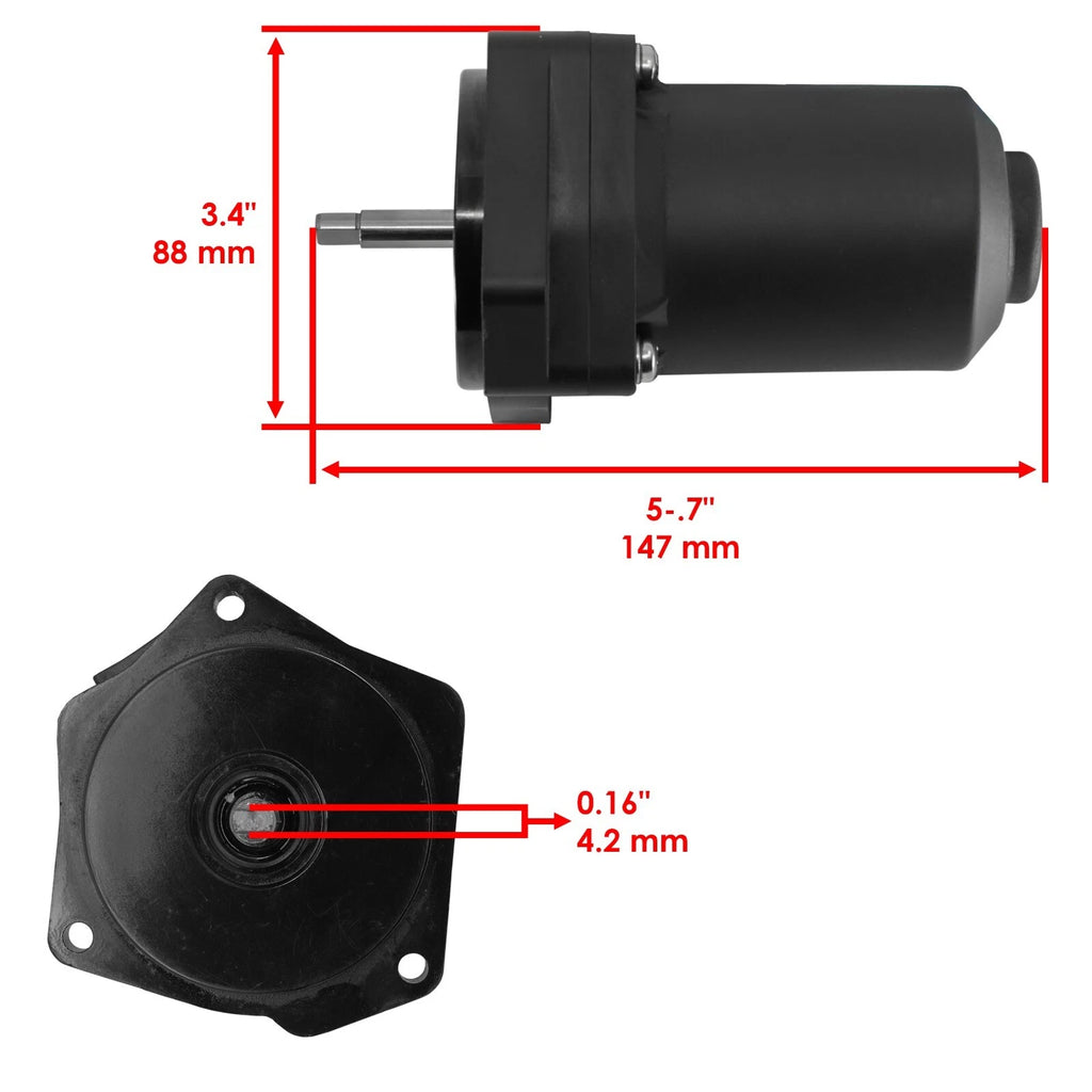 Caltric Power Tilt Trim Motor for Yamaha Outboard F60JB (2017–2023)