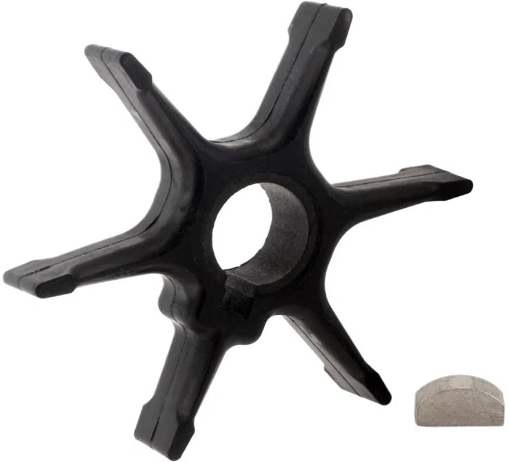 Water Pump Impeller with Key for Suzuki 2 Stroke 40-60 HP Outboard (17461-96300)