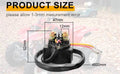 Starter Relay Solenoid & Positive Battery Cable for Honda TRX400EX (1999–2007)