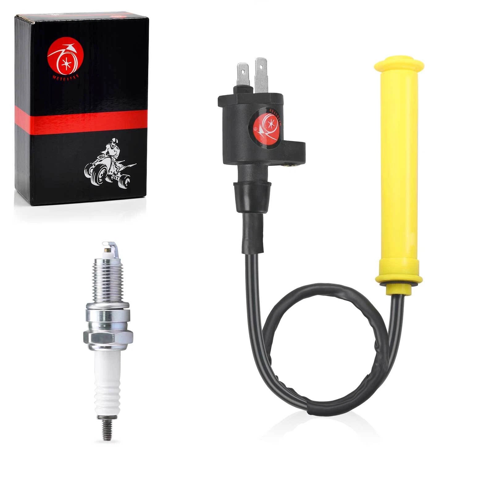 Ignition Coil & Spark Plug w/Cap for Honda XR250R (1996–2004)