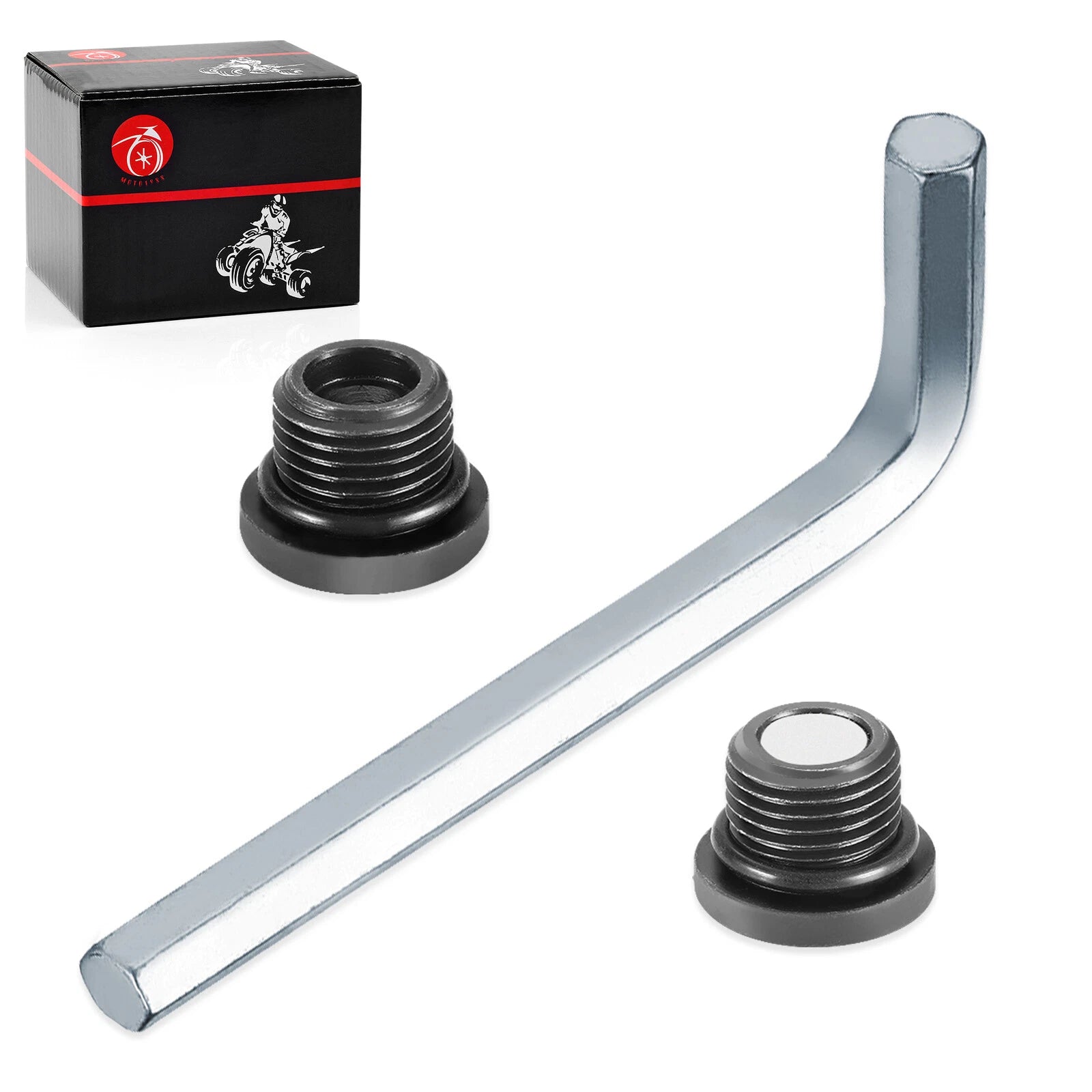 Front Differential Fill Drain Plug Tool Kit for Polaris RZR 570 800 900 1000