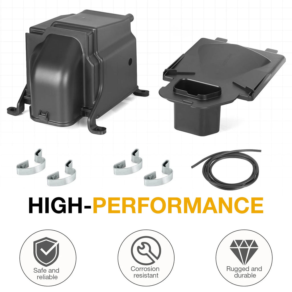 Air Filter Box Cleaner Case w/ Lid Cover for Yamaha YFZ450 (2004)